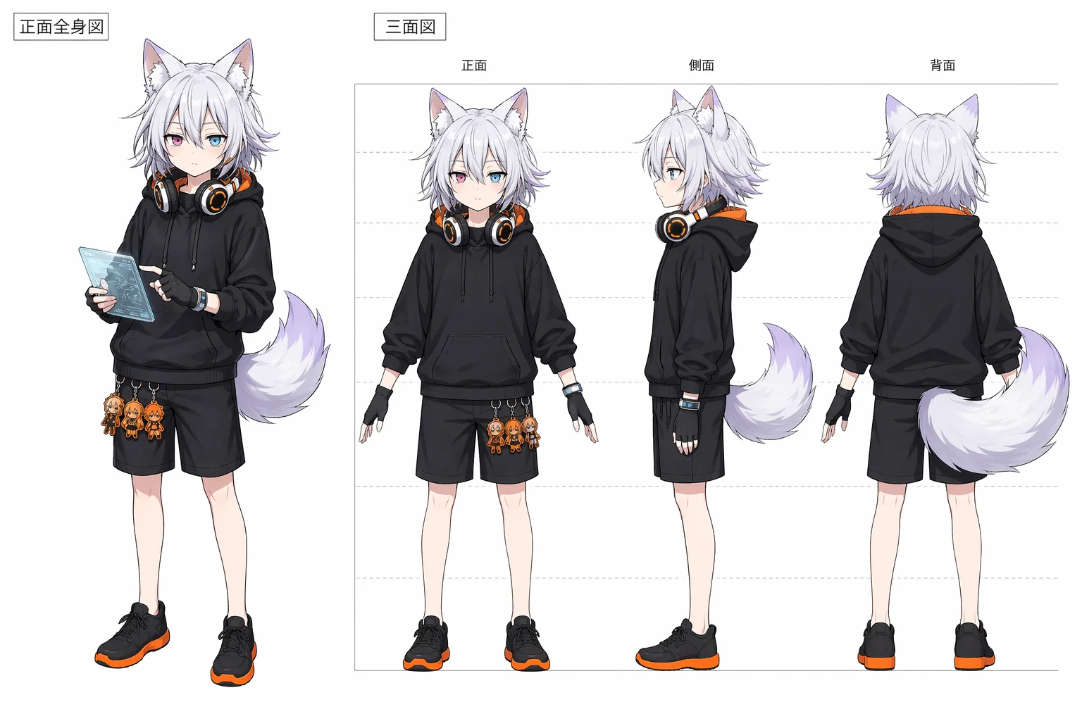 椎名みくる キャラクターデザイン